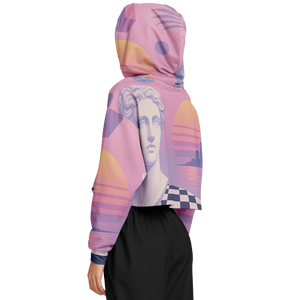 Corinthian Cropped Hoodie