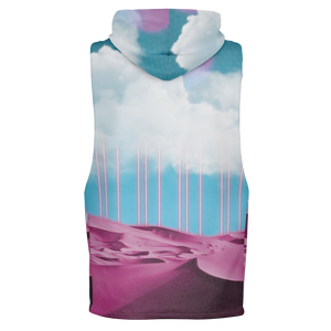 Electric Desert Sleeveless Hoodie