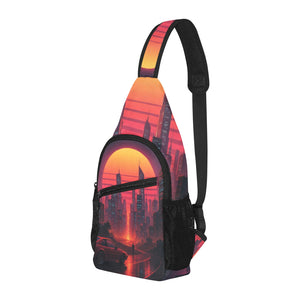 Neon Sunrise Sling Bag