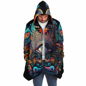 Cosmic Eye Cloak (Black Fur)