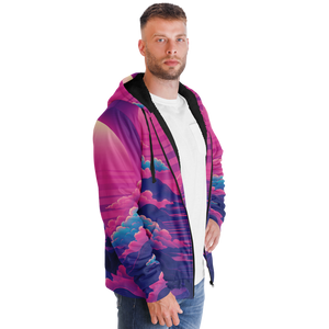 Duskwave Sherpa Hoodie