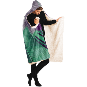 City of Radiance Hooded Blanket