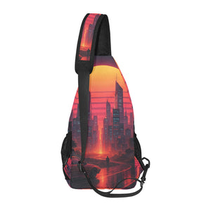 Neon Sunrise Sling Bag