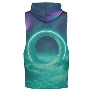 Astral Gateway Sleeveless Hoodie