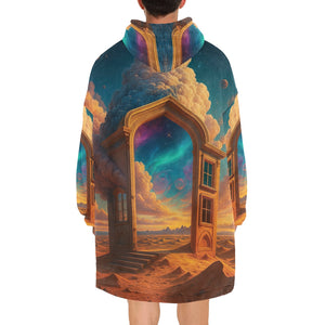 Mirage Mirror Blanket Hoodie