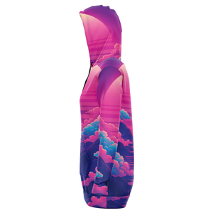 Duskwave Hoodie Dress