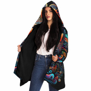Cosmic Eye Cloak (Black Fur)