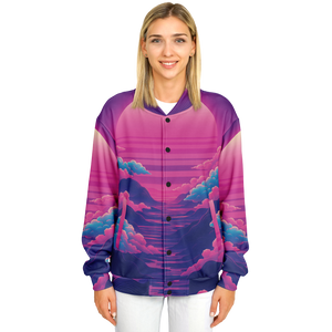 Duskwave Varsity Jacket