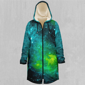 Acidic Realm Zip Up Cloak (White Fur)