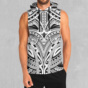 Ancient Tribe Sleeveless Hoodie