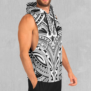 Ancient Tribe Sleeveless Hoodie