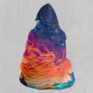 Astral Odyssey Hooded Blanket