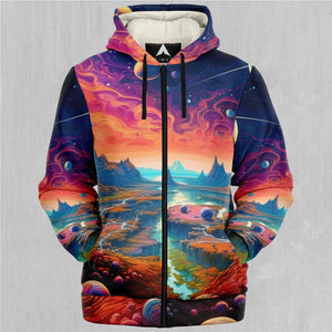 Astral Odyssey Sherpa Hoodie