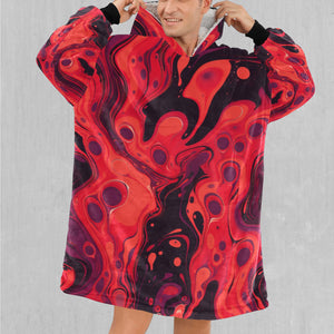 Scarlet Fusion Blanket Hoodie