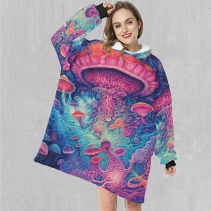 Mycological Mind Blanket Hoodie