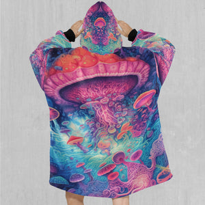 Mycological Mind Blanket Hoodie