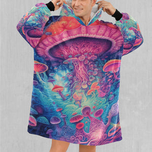 Mycological Mind Blanket Hoodie