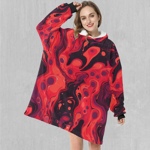 Scarlet Fusion Blanket Hoodie