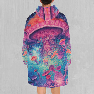 Mycological Mind Blanket Hoodie