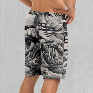 Ethereal Moonlight Board Shorts