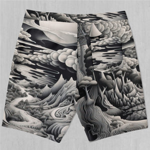 Ethereal Moonlight Board Shorts