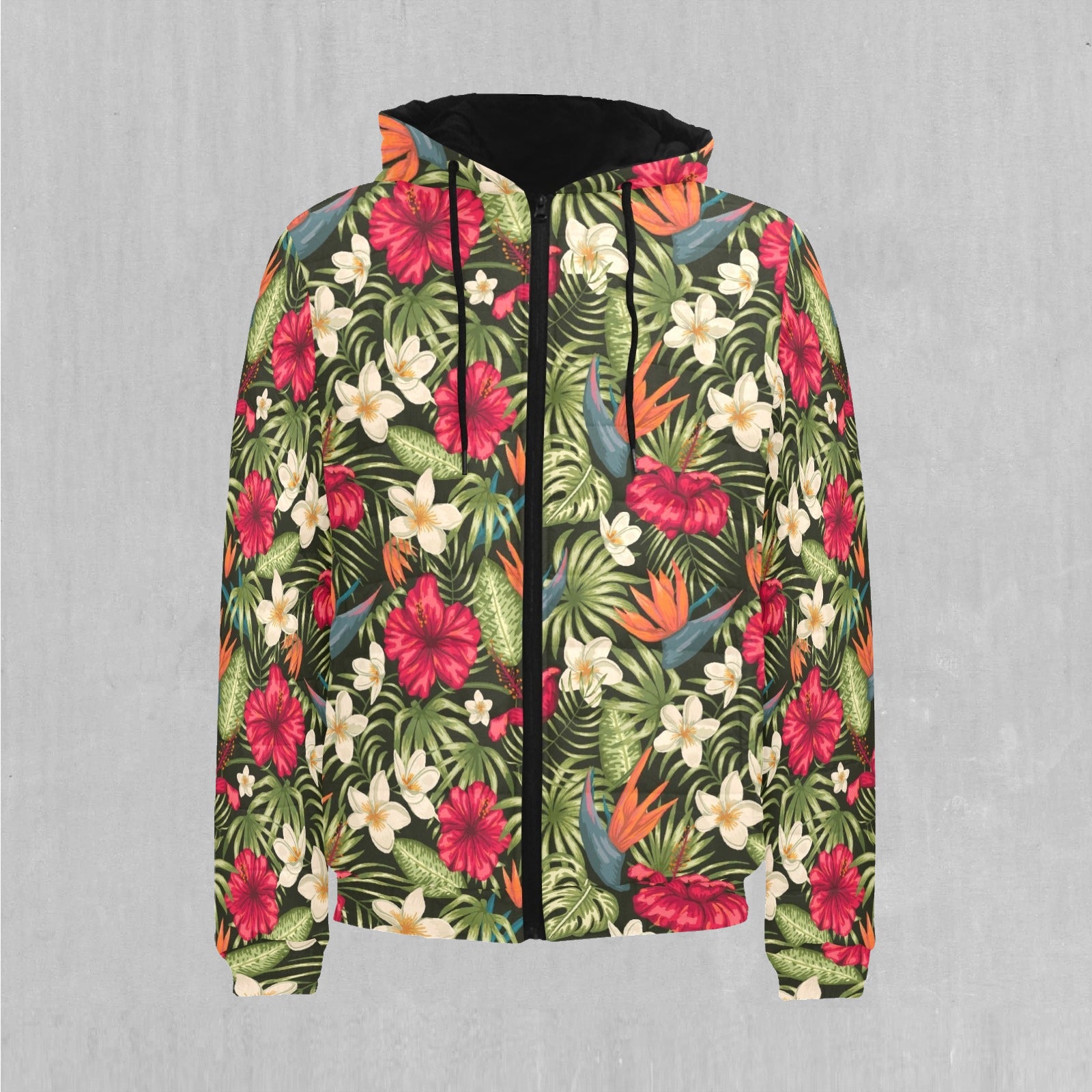 Botanical Puffer Jacket