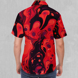 Scarlet Fusion Button Down Shirt