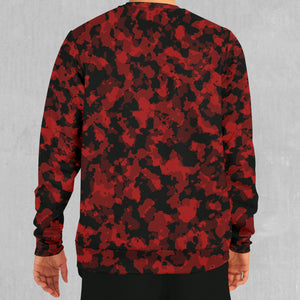 Cardinal Red Camo Sweatshirt