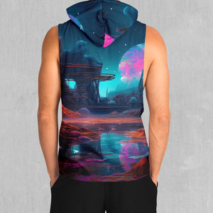 Cosmic Cove Sleeveless Hoodie