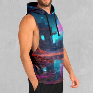 Cosmic Cove Sleeveless Hoodie