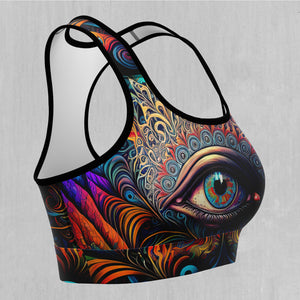 Cosmic Eye Sports Bra