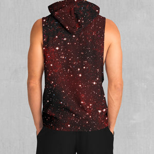 Crimson Space Sleeveless Hoodie