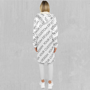 Custom Zip Up Cloak (White Fur)