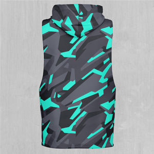 Cyber-Tech Sleeveless Hoodie