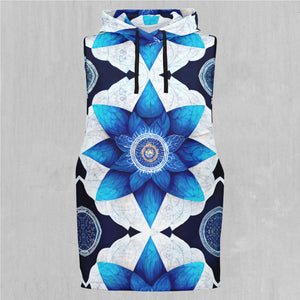 Delphinium Mandala Sleeveless Hoodie