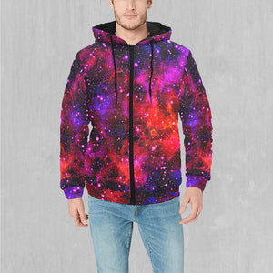 Electric Galaxy Puffer Jacket