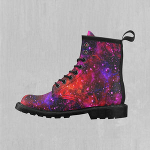 Electric Galaxy Women's Lace Up Boots