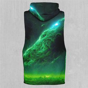 Electrified Nebula Sleeveless Hoodie