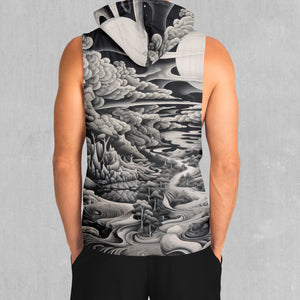 Ethereal Moonlight Sleeveless Hoodie