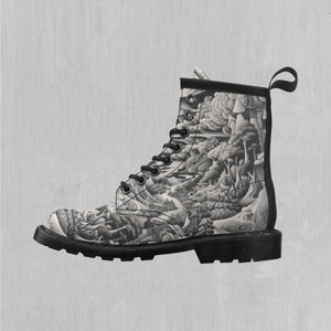 Ethereal Moonlight Women's Lace Up Boots