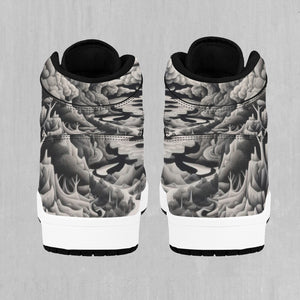 Ethereal Moonlight High Top Sneakers