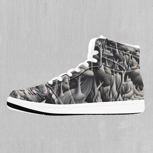 Ethereal Moonlight High Top Sneakers