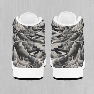 Ethereal Moonlight High Top Sneakers
