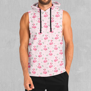 Flamingo Sleeveless Hoodie