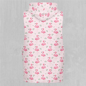 Flamingo Sleeveless Hoodie