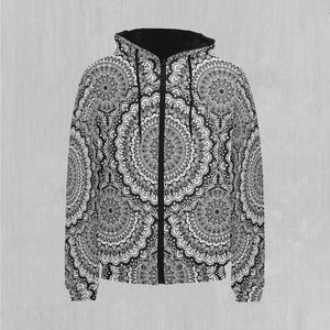 Floral Mandala Puffer Jacket