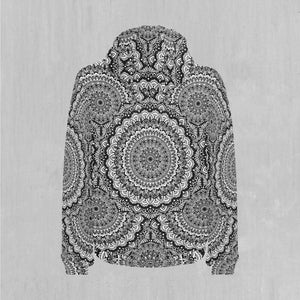 Floral Mandala Puffer Jacket