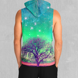 Galactic Essence Sleeveless Hoodie
