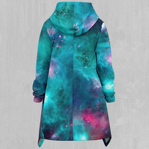 Galaxy Aurora Longline Cloak