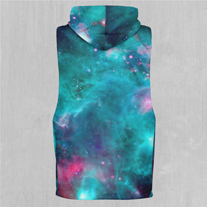 Galaxy Aurora Sleeveless Hoodie
